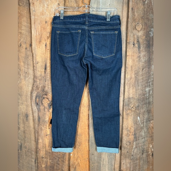 Banana Republic Skinny cuffed ankle jeans -,Size 4/27 - Picture 3 of 8